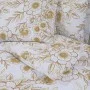 Bettwäscheset aus weißer und brauner Baumwolle, 200 x 200 cm von , Bettbezüge - Ref: Foro24-136406, Preis: 24,32 €, Rabatt: %