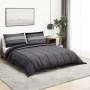 Juego de funda nórdica algodón gris oscuro 155x220 cm de , Fundas de nórdico - Ref: Foro24-136425, Precio: 28,65 €, Descuento: %