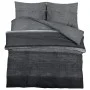 Dunkelgraues Bettbezug-Set aus Baumwolle, 200 x 200 cm von , Bettbezüge - Ref: Foro24-136478, Preis: 27,54 €, Rabatt: %