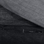 Dark gray cotton duvet cover set 200x200 cm by , Duvet covers - Ref: Foro24-136478, Price: 28,07 €, Discount: %