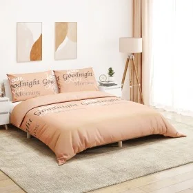 Bettwäscheset aus rosafarbener Baumwolle, 200 x 200 cm von , Bettbezüge - Ref: Foro24-136508, Preis: 23,86 €, Rabatt: %