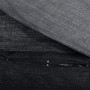 Dark gray cotton duvet cover set 200x200 cm by , Duvet covers - Ref: Foro24-136486, Price: 27,53 €, Discount: %