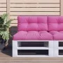 Cojines para sofá de palets 2 piezas tela rosa de , Cojines para sillas y sofás - Ref: Foro24-360709, Precio: 50,94 €, Descue...