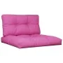 Cushions for pallet sofa 2 pieces pink fabric by , Cushions for chairs and sofas - Ref: Foro24-360709, Price: 50,94 €, Discou...