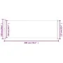 Retractable side awning for red patio 220x600 cm by , Umbrellas - Ref: Foro24-317979, Price: 130,80 €, Discount: %