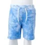 Pantalones cortos infantiles con cordón azul suave 128 de , Pantalones de niños - Ref: Foro24-12627, Precio: 9,08 €, Descuent...
