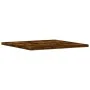 Wandregale 4 Stück aus Eichenholz in Rauchoptik 40x40x1,5 cm. von , Regale - Ref: Foro24-838213, Preis: 32,37 €, Rabatt: %
