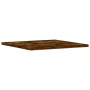 Wandregale 4 Stück aus Eichenholz in Rauchoptik 40x40x1,5 cm. von , Regale - Ref: Foro24-838213, Preis: 32,91 €, Rabatt: %