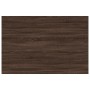 Estantes pared 4 uds madera ingeniería marrón roble 60x40x1,5cm
