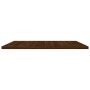 Estantes pared 4 uds madera ingeniería marrón roble 60x50x1,5cm de , Estanterías - Ref: Foro24-838253, Precio: 42,45 €, Descu...