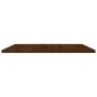 Wall shelves 4 units engineered wood brown oak 60x50x1.5cm by , Shelves - Ref: Foro24-838253, Price: 41,82 €, Discount: %