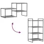 Wandregale 4 Stk. Ingenieurholz Sonoma grau 60x50x1,5 cm von , Regale - Ref: Foro24-838251, Preis: 37,96 €, Rabatt: %