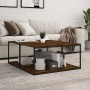 Wandregale 4 Stück technische Eiche Rauch 80x50x1,5 cm von , Regale - Ref: Foro24-838279, Preis: 49,67 €, Rabatt: %