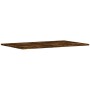 Estantes pared 4 uds madera ingeniería roble humo 80x50x1,5 cm de , Estanterías - Ref: Foro24-838279, Precio: 49,61 €