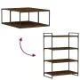 Wandregale 4 Stück technische Eiche Rauch 80x50x1,5 cm von , Regale - Ref: Foro24-838279, Preis: 49,01 €, Rabatt: %