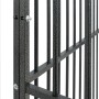 Laufgitter für Hunde mit 8 Paneelen aus schwarz verzinktem Stahl von , Hundehütten - Ref: Foro24-3209553, Preis: 205,11 €, Ra...