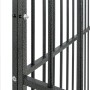 Laufgitter für Hunde mit 12 Paneelen aus schwarz verzinktem Stahl von , Hundehütten - Ref: Foro24-3209558, Preis: 294,20 €, R...