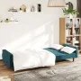 2-Sitzer-Schlafsofa aus blauem Samt von , Sofas - Ref: Foro24-375736, Preis: 260,30 €, Rabatt: %