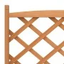 Pflanzgefäß mit Spalier und Rädern massives braunes Tannenholz von , Töpfe und Pflanzgefäße - Ref: Foro24-3207650, Preis: 93,...
