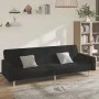 2-Sitzer-Schlafsofa aus schwarzem Stoff von , Sofas - Ref: Foro24-375729, Preis: 264,32 €, Rabatt: %