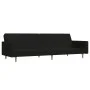 2-Sitzer-Schlafsofa aus schwarzem Stoff von , Sofas - Ref: Foro24-375729, Preis: 264,32 €, Rabatt: %