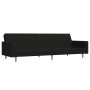 Sofá cama de 2 plazas tela negro de , Sofás - Ref: Foro24-375729, Precio: 270,28 €, Descuento: %