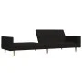 2-Sitzer-Schlafsofa aus schwarzem Stoff von , Sofas - Ref: Foro24-375729, Preis: 264,32 €, Rabatt: %
