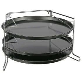 HI 4-Piece Black Pizza Baking Set by HI, Pizza molds - Ref: Foro24-435268, Price: 24,26 €, Discount: %