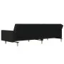 2-Sitzer-Schlafsofa aus schwarzem Stoff von , Sofas - Ref: Foro24-375729, Preis: 264,32 €, Rabatt: %