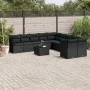11-piece garden sofa set and black synthetic rattan cushions by , Garden sets - Ref: Foro24-3218245, Price: 707,85 €, Discoun...