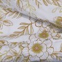 Bettbezugsset Baumwolle weiß und braun 200x200 cm von , Bettbezüge - Ref: Foro24-136403, Preis: 24,26 €, Rabatt: %