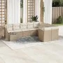 Garden sofa set with beige cushions 10 pieces synthetic rattan by , Garden sets - Ref: Foro24-3218188, Price: 660,20 €, Disco...