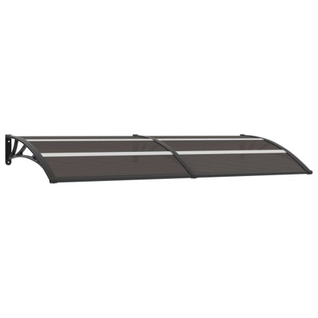 Schwarzes PC-Türvordach 240x75 cm von vidaXL, Markisen - Ref: Foro24-144826, Preis: 72,47 €, Rabatt: %