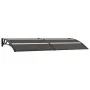 Schwarzes PC-Türvordach 240x75 cm von vidaXL, Markisen - Ref: Foro24-144826, Preis: 76,75 €, Rabatt: %