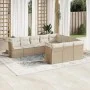 Garden sofa set with beige cushions 10 pieces synthetic rattan by , Garden sets - Ref: Foro24-3218218, Price: 658,02 €, Disco...