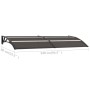 Schwarzes PC-Türvordach 240x75 cm von vidaXL, Markisen - Ref: Foro24-144826, Preis: 72,47 €, Rabatt: %