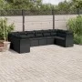 Garden sofa set 10 pieces with black synthetic rattan cushions by , Garden sets - Ref: Foro24-3218195, Price: 659,63 €, Disco...