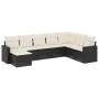 8-piece garden sofa set with black synthetic rattan cushions by , Garden sets - Ref: Foro24-3219346, Price: 452,02 €, Discoun...