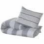Bettbezug-Set aus grauer Baumwolle 200x200 cm von , Bettbezüge - Ref: Foro24-136436, Preis: 29,65 €, Rabatt: %