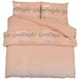 Juego de funda nórdica algodón rosa 200x200 cm de , Fundas de nórdico - Ref: Foro24-136519, Precio: 25,43 €, Descuento: %