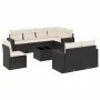 8-piece garden sofa set and black synthetic rattan cushions by , Garden sets - Ref: Foro24-3219236, Price: 557,73 €, Discount: %