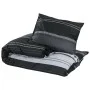 Bettbezugsset aus schwarzer und weißer Baumwolle 200x200 cm von , Bettbezüge - Ref: Foro24-136504, Preis: 27,88 €, Rabatt: %