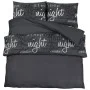Schwarzes Bettbezug-Set aus Baumwolle, 220 x 240 cm von , Bettbezüge - Ref: Foro24-136527, Preis: 27,18 €, Rabatt: %