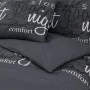Schwarzes Bettbezug-Set aus Baumwolle, 220 x 240 cm von , Bettbezüge - Ref: Foro24-136527, Preis: 27,18 €, Rabatt: %