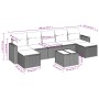 Garden sofa set with beige cushions 8 pcs PE rattan by , Garden sets - Ref: Foro24-3219338, Price: 456,76 €, Discount: %