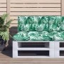 Cushions for pallets 2 units leaf print fabric by , Cushions for chairs and sofas - Ref: Foro24-360701, Price: 56,98 €, Disco...