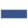 Retractable side awning for patio blue 220x600 cm by , Umbrellas - Ref: Foro24-317978, Price: 126,78 €, Discount: %