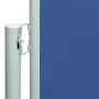 Retractable side awning for patio blue 220x600 cm by , Umbrellas - Ref: Foro24-317978, Price: 126,78 €, Discount: %