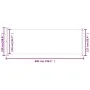 Retractable side awning for patio blue 220x600 cm by , Umbrellas - Ref: Foro24-317978, Price: 126,78 €, Discount: %