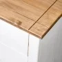 Armario auxiliar estilo Panamá madera pino blanco 80x40x73 cm de vidaXL, Aparadores - Ref: Foro24-282660, Precio: 136,72 €, D...